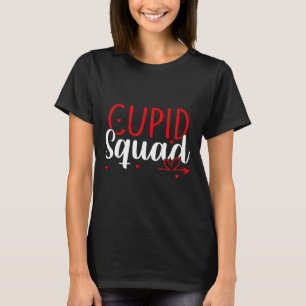 Cupid Squad Hartjes Valentijnsdag Cupids Koppel M T-shirt