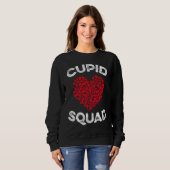 Cupid Squad T  Family and Couples Valentines Day Trui (Voorkant volledig)
