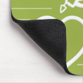 Cupid Strikes aangepast mousepad Muismat (Hoek)