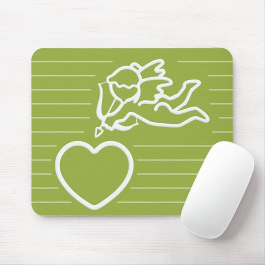 Cupid Strikes aangepast mousepad Muismat (Met muis)