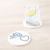 Cupid Strikes aangepast onderzetter (Zijkant)