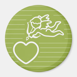 Cupid Strikes aangepaste magneet