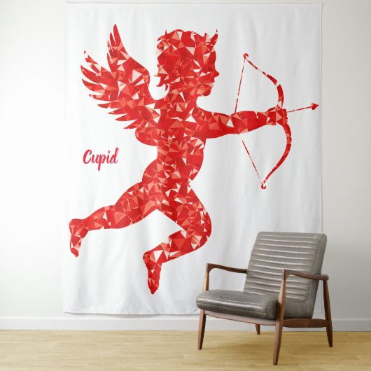 Cupid Tapestry Wandkleed (In situ)