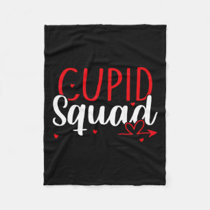 Cupid Team Hartjes Valentijnsdag Cupido's Koppel M Fleece Deken