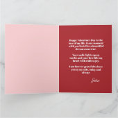 CUPID the best card for my love Kaart (Binnen)