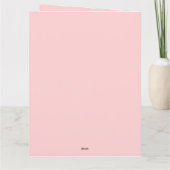 CUPID the best card for my love Kaart (Achterkant)