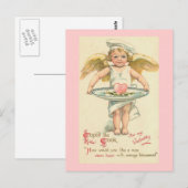 Cupid the Cook Briefkaart (Voorkant / Achterkant)