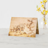 Cupid the Honey Thief Kaart (Gele Bloem)