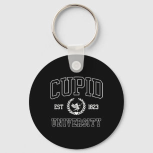 Cupid University College Valentijnsdag Trendy Mann Sleutelhanger