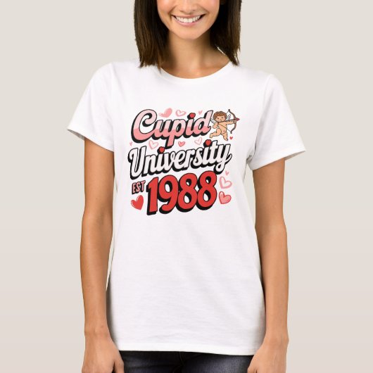 Cupid University: Love's School of Hearts T-shirt (Voorkant)