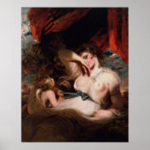 Cupid Untying the Zone of Venus by Joshua Reynolds Poster (Voorkant)