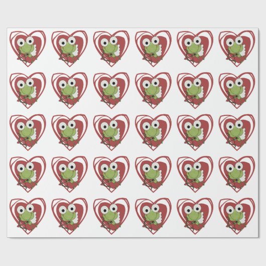 Cupid Valentijn Cadeaupapier (Vlak)