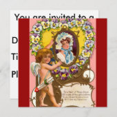 Cupid  Valentijn Day Kaart (Voorkant / Achterkant)