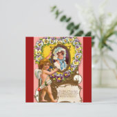 Cupid  Valentijn Day Kaart (Staand voorkant)