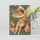  Cupid Valentijn's Day Holiday Kaart (Staand voorkant)