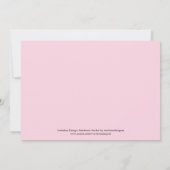 Cupid Valentijnsdag Invitation Kaart (Achterkant)