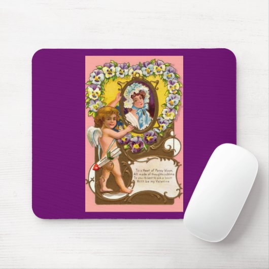 Cupid  Valentijnse Mousepad Muismat (Met muis)