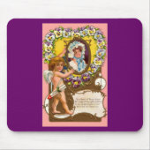 Cupid Valentijnse Mousepad Muismat (Voorkant)