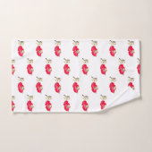 Cupid Valentijnsharten Handdoek (Handdoek)