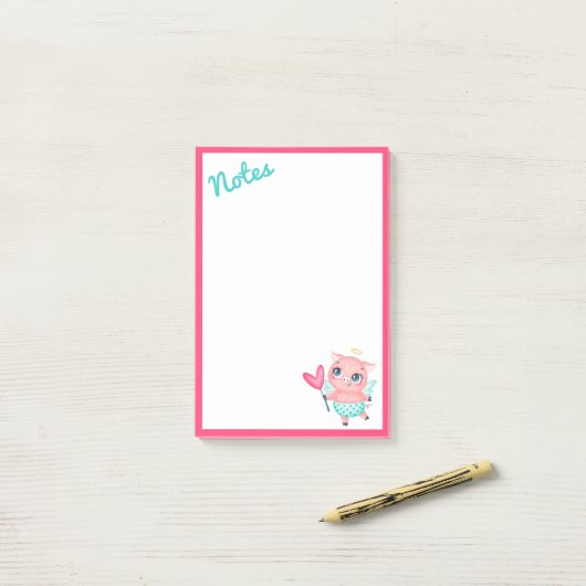 Cupid Varken Post-It Notities Post-it® Notes (Op bureau)