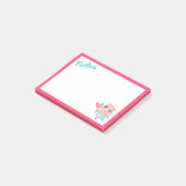 Cupid Varken Post-It Notities Post-it® Notes (Schuin)