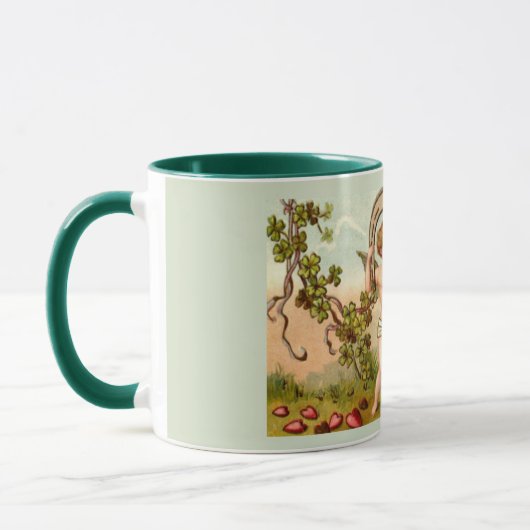 Cupid vergeet me niet Valentijnse Mok (Links)