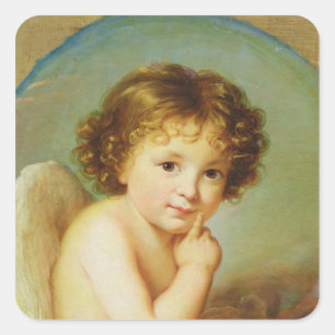 Cupid Vierkante Sticker