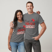 Cupid vindt me een Cowboy Funny Valentijn T-shirt (Unisex)