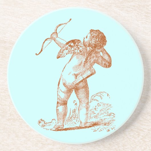  Cupid Zandsteen Onderzetter (Voorkant)