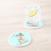  Cupid Zandsteen Onderzetter (Zijkant)