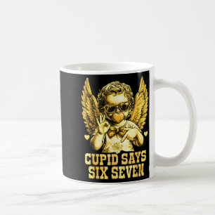 Cupid zegt zes zeven grappige valentine 67 meme ma koffiemok