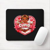 Cupido Afro-Amerikaanse Valentijn Muismat (Met muis)