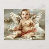 cupido baby briefkaart (Voorkant)