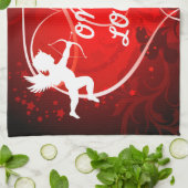 Cupido badhanddoek theedoek (Gevouwen)