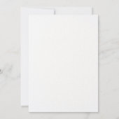 Cupido Barok lijst Art baby shower Kaart (Achterkant)