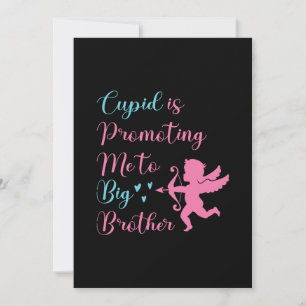 Cupido Bevordert Me Tot Grote Broer Valentijn Feestdagenkaart