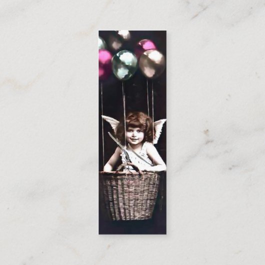  Cupido-Bladwijzer Mini Visitekaartje (Achterkant)