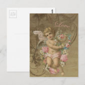 Cupido -  briefkaart (Voorkant / Achterkant)