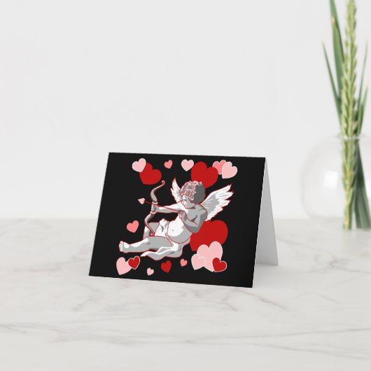 Cupido-briefkaarten Feestdagen Kaart (Voorkant)