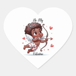 Cupido charme hart sticker