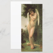 Cupido (Cupidon) engel portret door Bouguereau (Voorkant / Achterkant)
