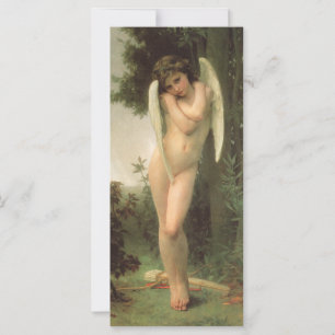 Cupido (Cupidon) engel portret door Bouguereau
