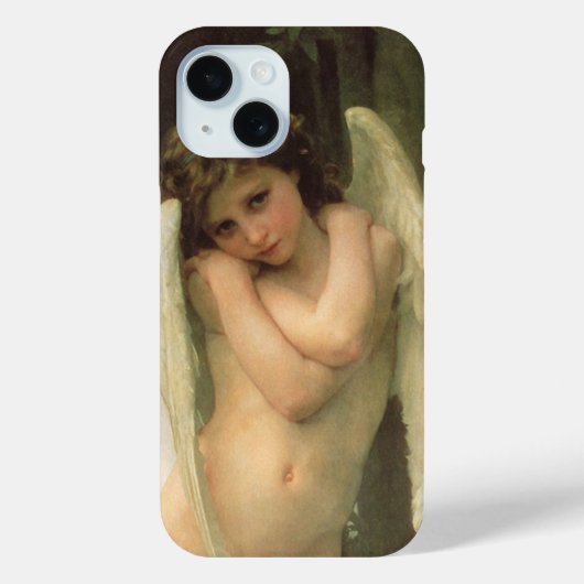 Cupido (Cupidon) engel portret door Bouguereau Case-Mate iPhone Case (Achterkant)
