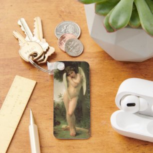 Cupido (Cupidon) engelportret door Bouguereau Sleutelhanger