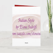 Cupido - de Kaart van de Valentijnsdag (Achterkant)