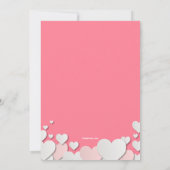 Cupido en Cocktails Party Uitnodigingen (Achterkant)