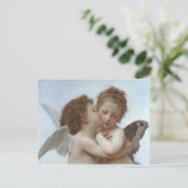 Cupido en Psyche als kinderen Briefkaart (Staand voorkant)