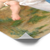 Cupido en Psyche van Guillaum Seignac Poster (Hoek)