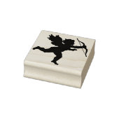 Cupido engel silhouet kunst stempel