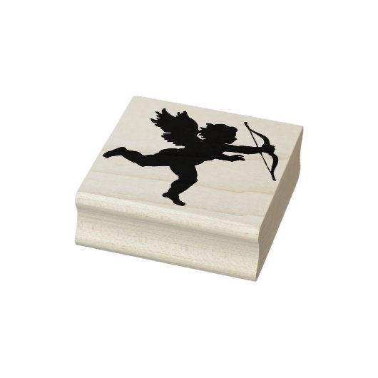 Cupido engel silhouet kunst stempel (Stempel)
